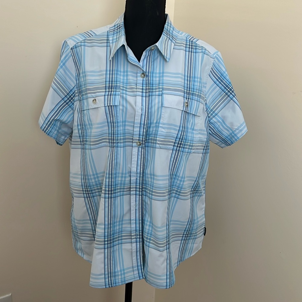 Eddie Bauer plaid shirt NWT